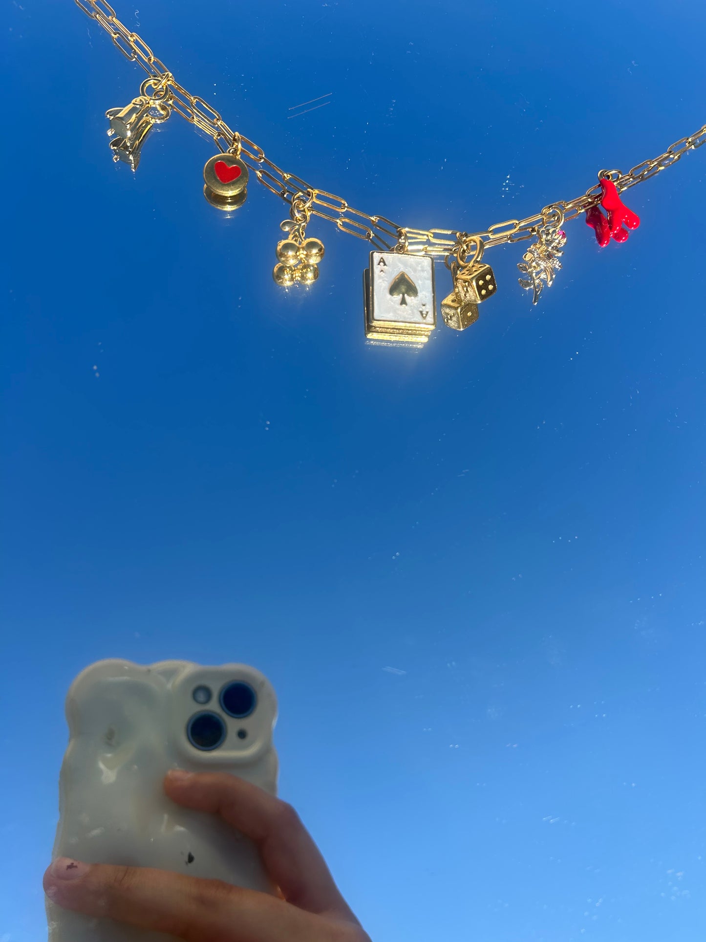 The Ace Amour Necklace/Stanley Charm