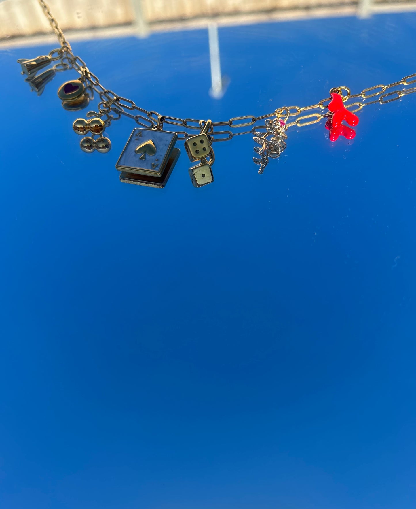 The Ace Amour Necklace/Stanley Charm