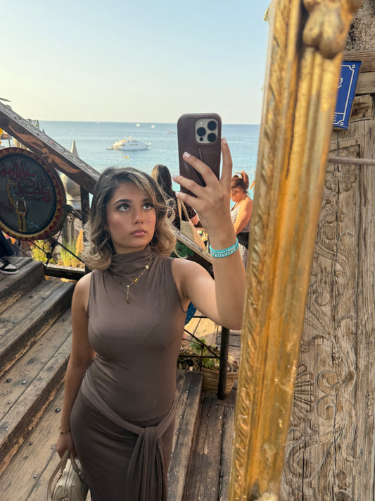 Aurélia Gold Station Y-Drop Necklace – Elegant Lariat Chain